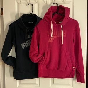 Black & Pink PUMA Sweater Combo